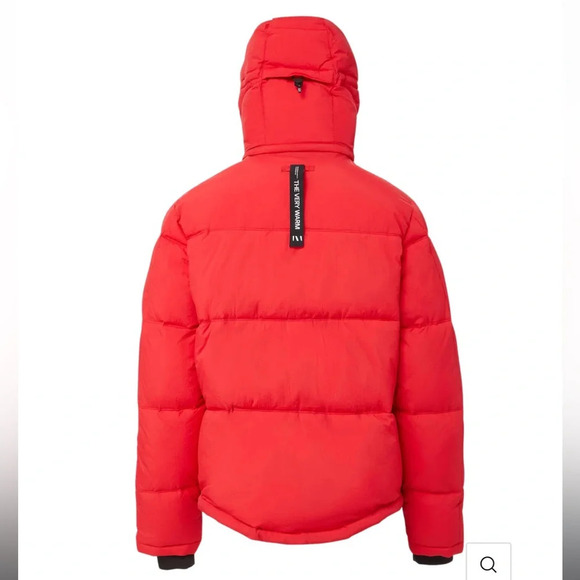The Very Warm hooded red puffer in excellent like-new condition size medium - Picture 3 of 7